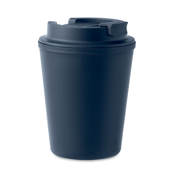 Gobelet recyclé personnalisé 300ml TRIDUS Marine foncé